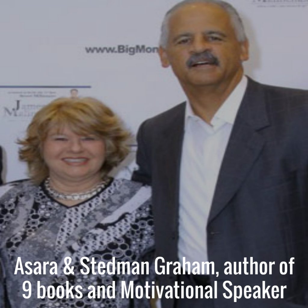 Asara and Stedman Graham, author of 9 books and Motivational Speaker